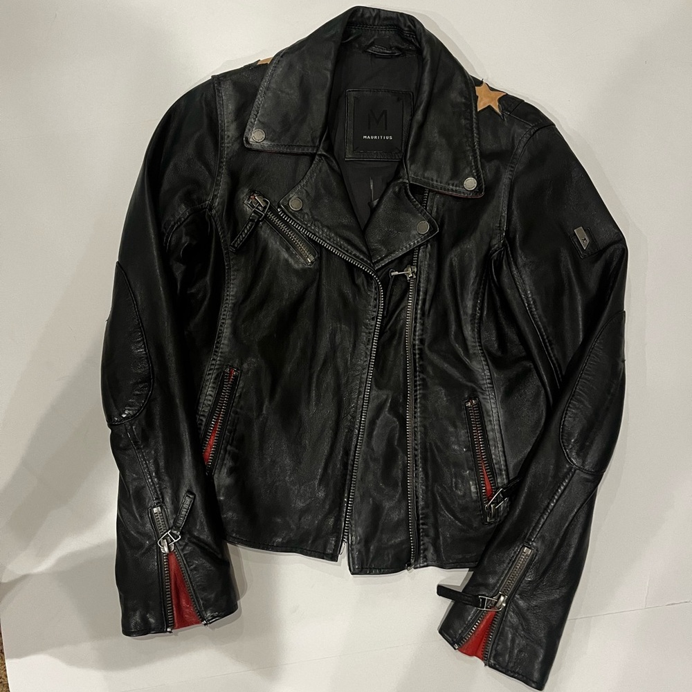 Leather jacket